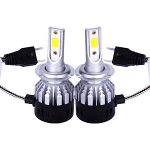 لامپ هدلایت خودرو D11 مدل COB H7 (سفید) بسته دو عددی