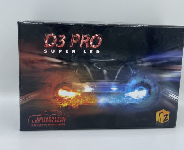 لامپ هدلایت خودرو D3Pro مدل H7 (سفید) بسته دو عددی