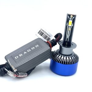 لامپ هدلایت خودرو DRAGON مدل H1 (سفید) بسته دو عددی