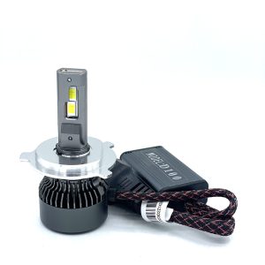 لامپ هدلایت خودرو D100 مدل H4 (سفید) بسته دو عددی