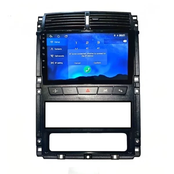 مانیتور اندروید راک مدل s150 Plus مناسب برای خودروی پژو پارس داشبورد جدید